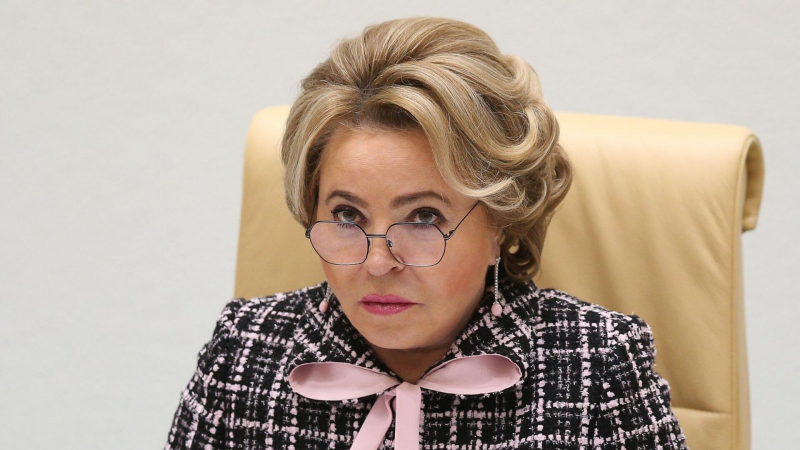 Матвиенко оценила возможность возобновления переговоров Сената и Совфеда